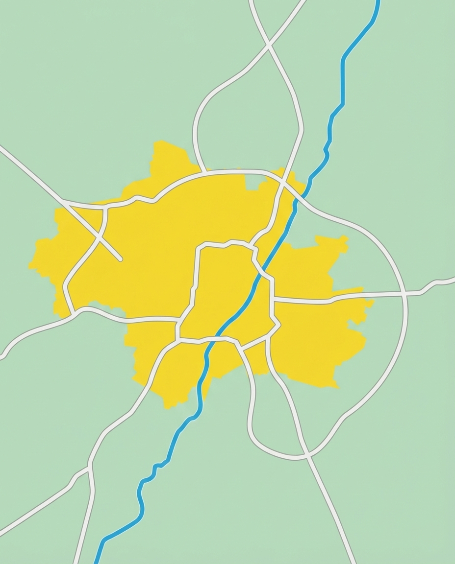 Karte der Münchner Kindergärten